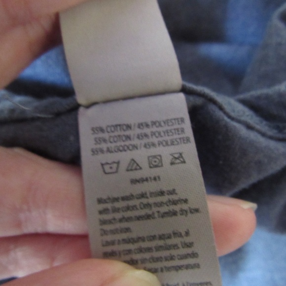 Instant Message Love Ladybug Gray Tank Top Plus Size 1 Sleeveless Casual - Picture 8 of 9